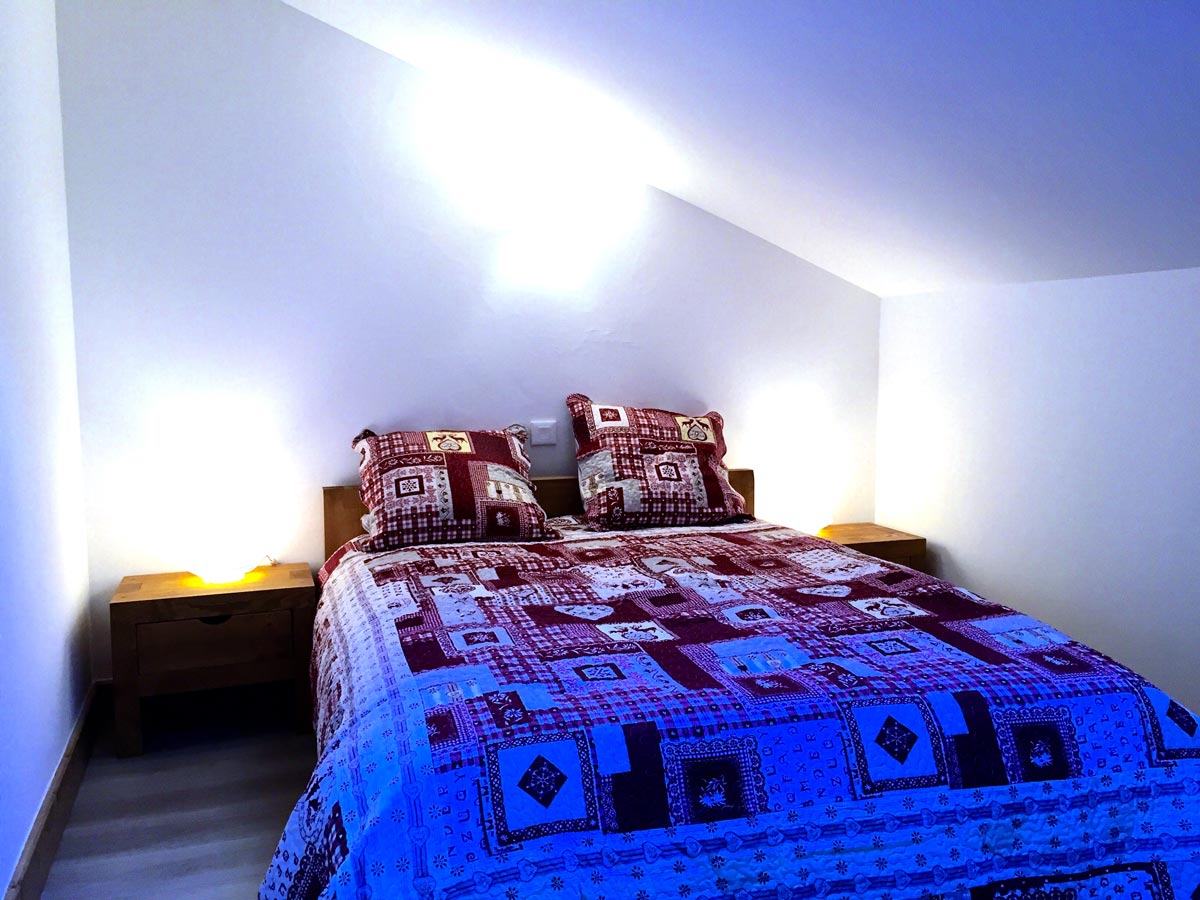 chambre familialle du chalet de valmorel